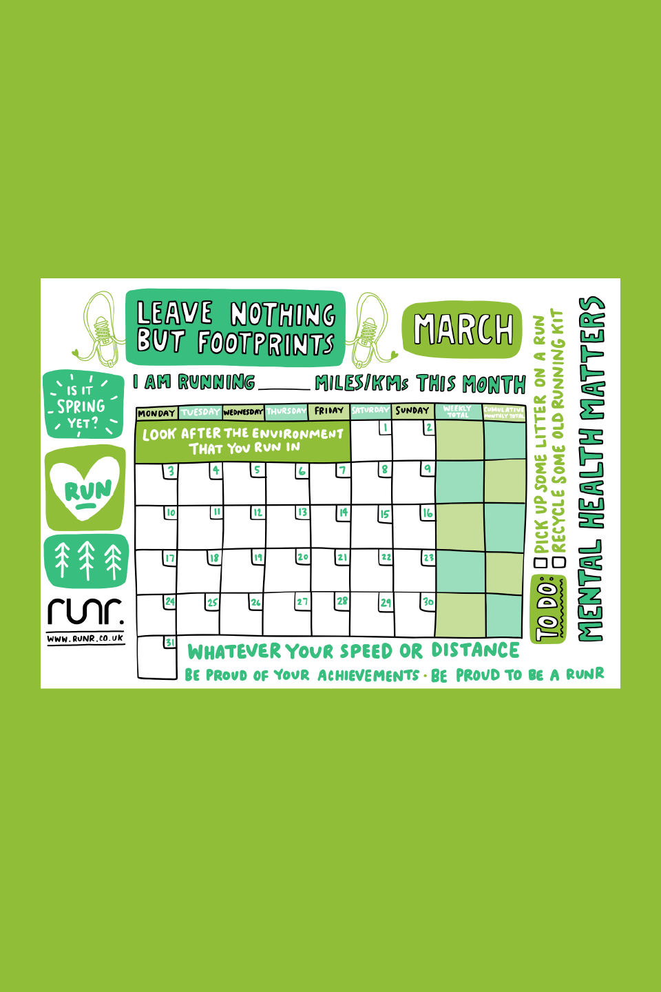 March 2025 Mileage Tracker - Free to Download!