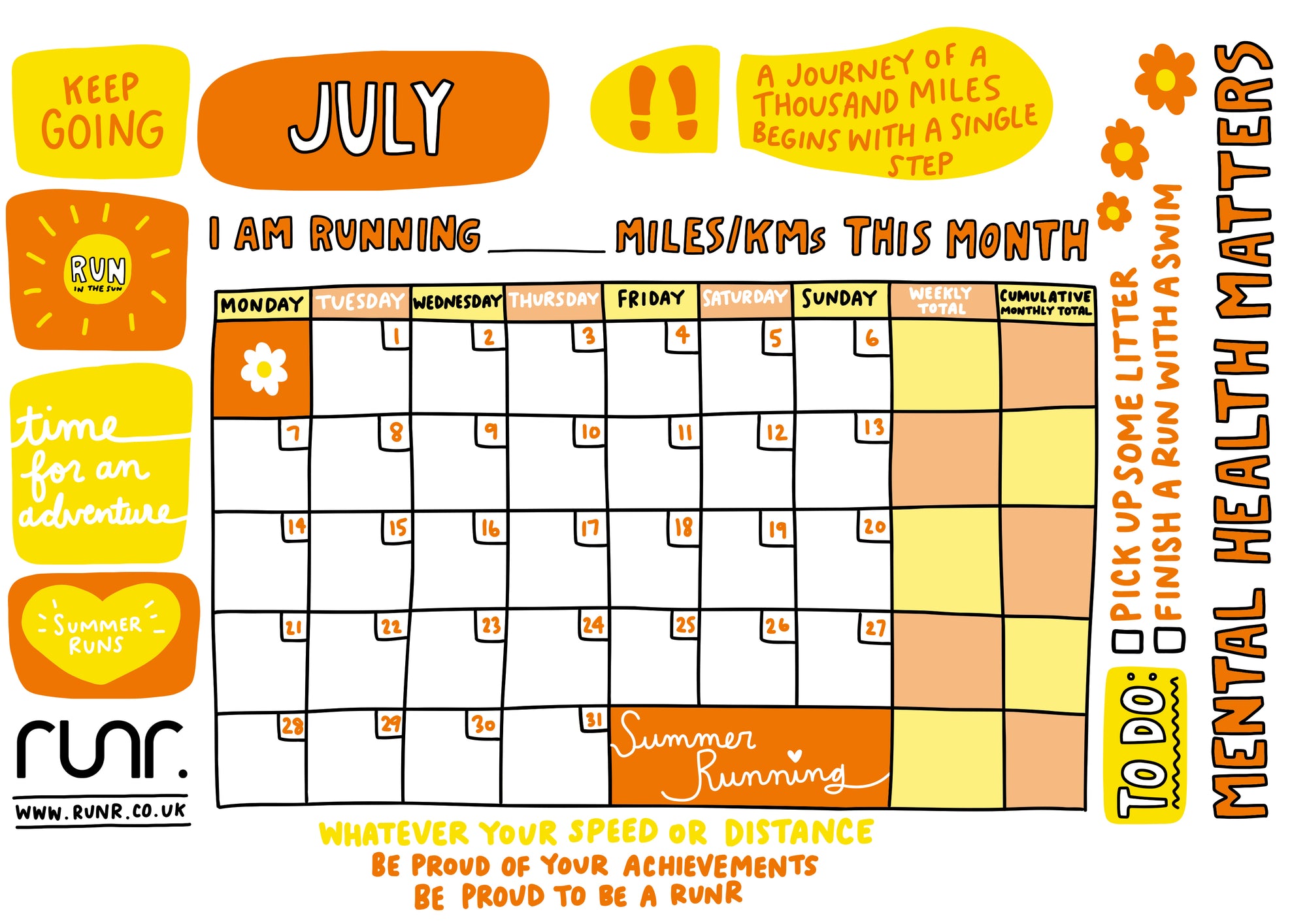 July 2025 Mileage Tracker - Free to Download!