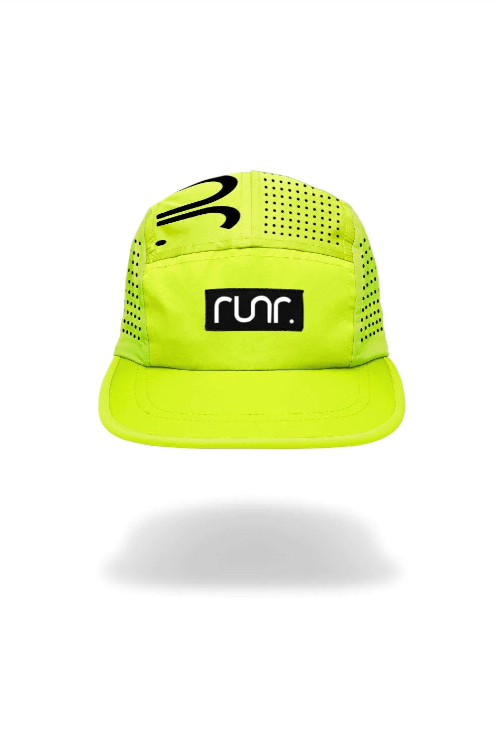 Runr Lumos Reflective Technical Running Hat - Midnight Orange