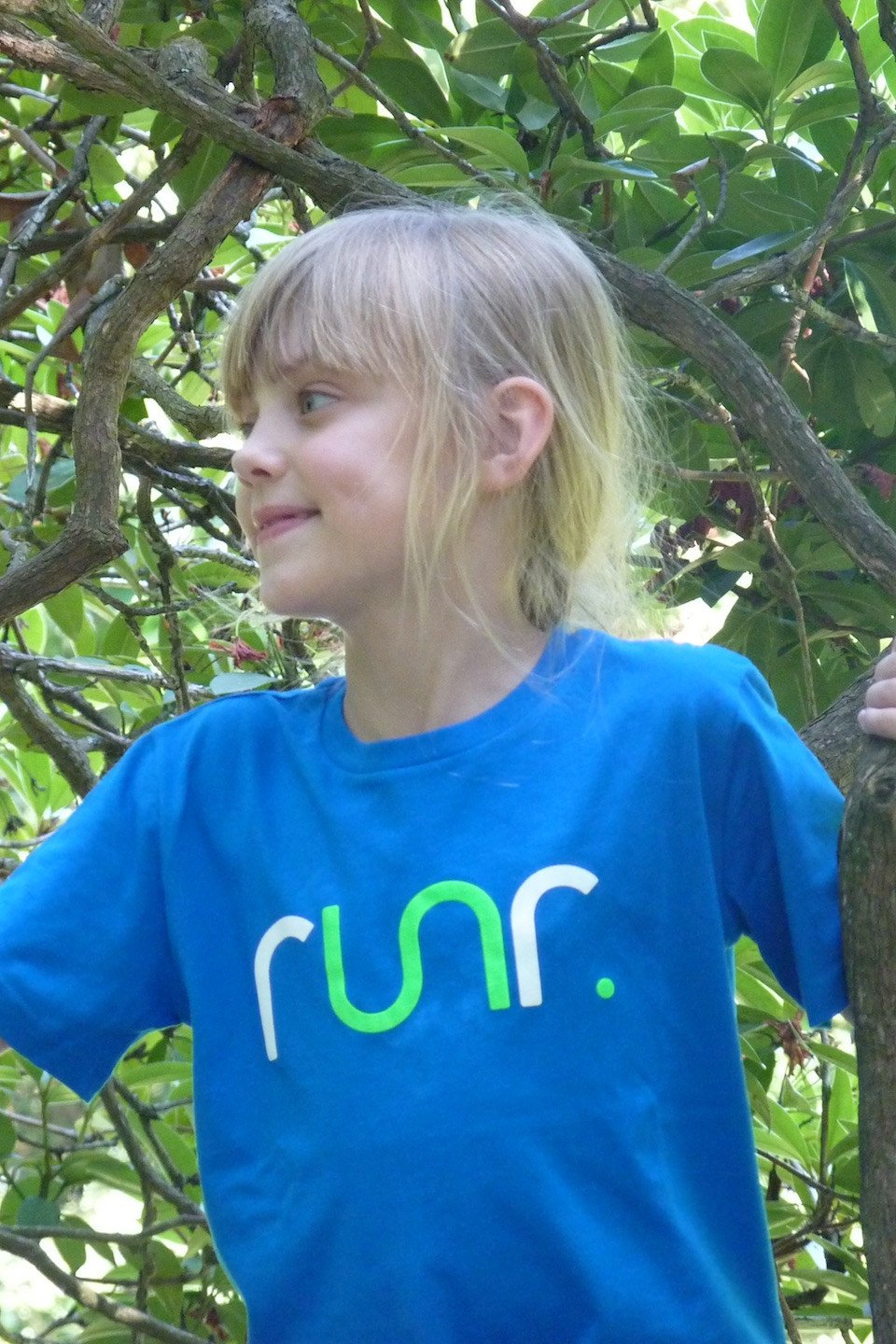 Junior Runr T-Shirt - Blue