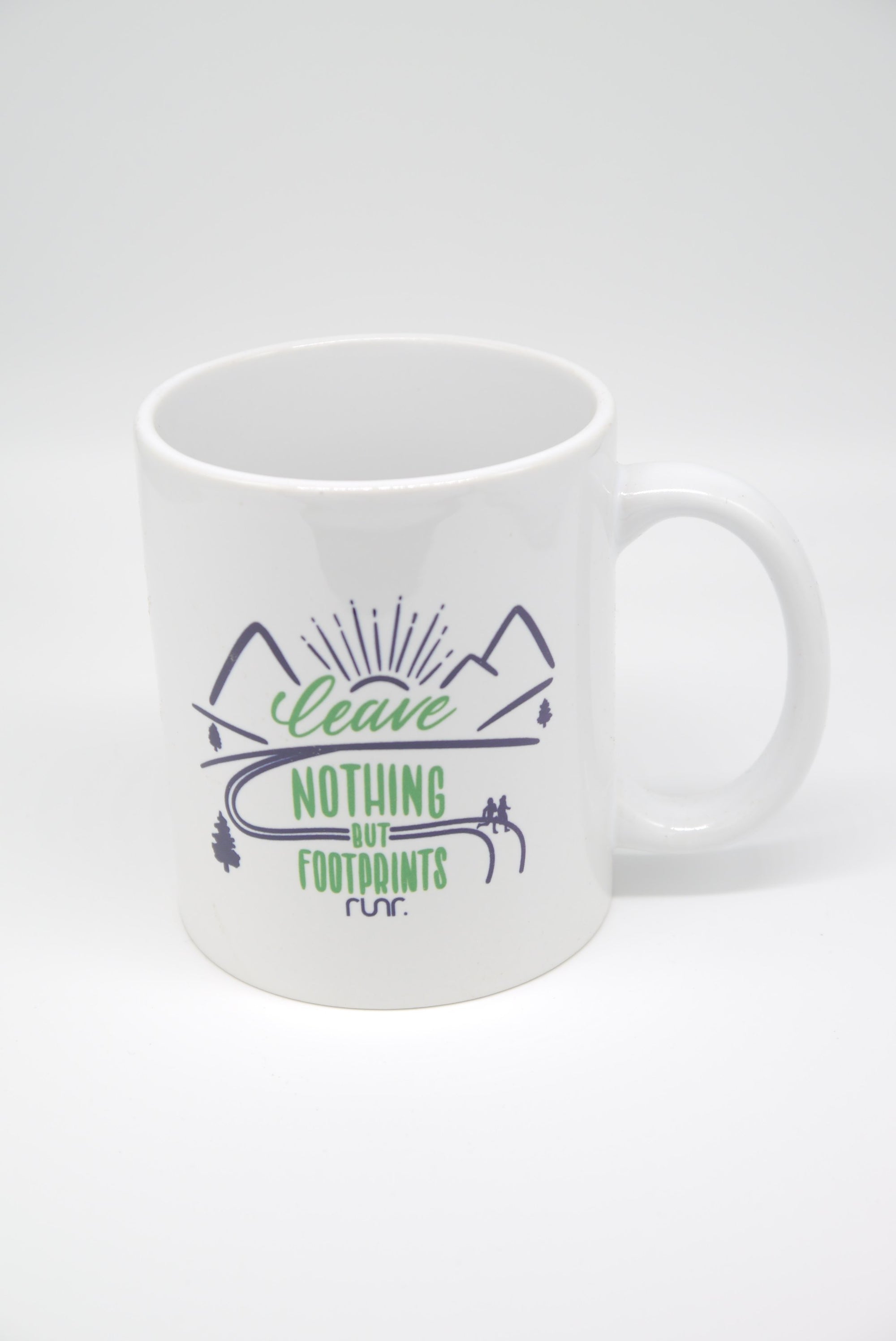 Leave Nothing But Footprints Runr Mug