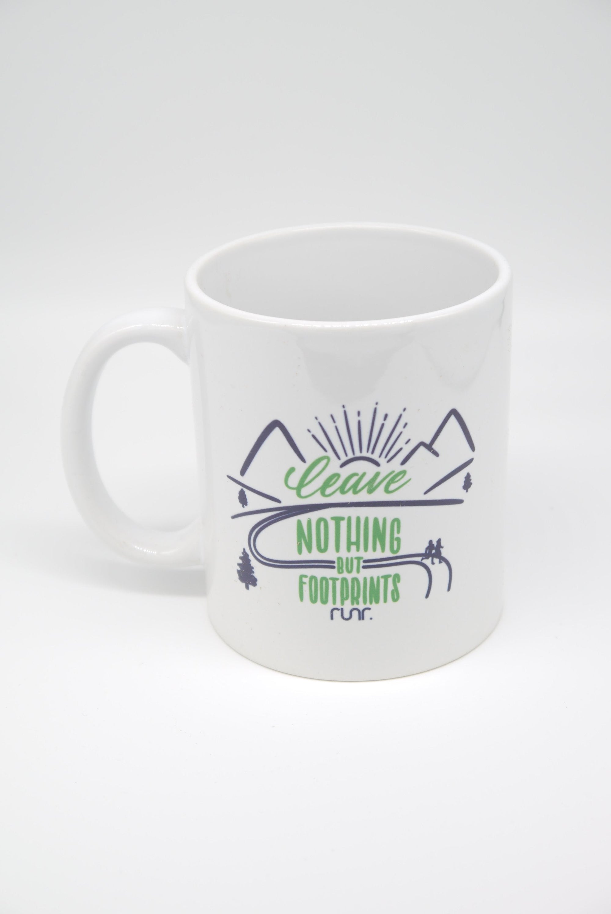 Leave Nothing But Footprints Runr Mug