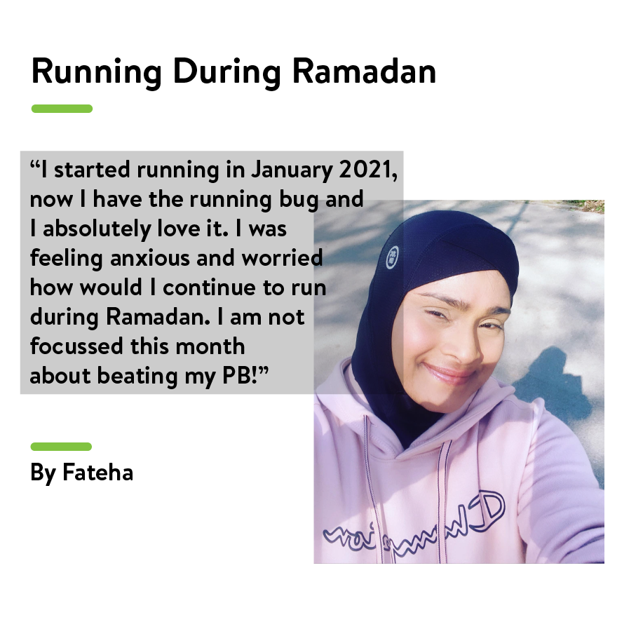 Running During Ramadan by Fateha