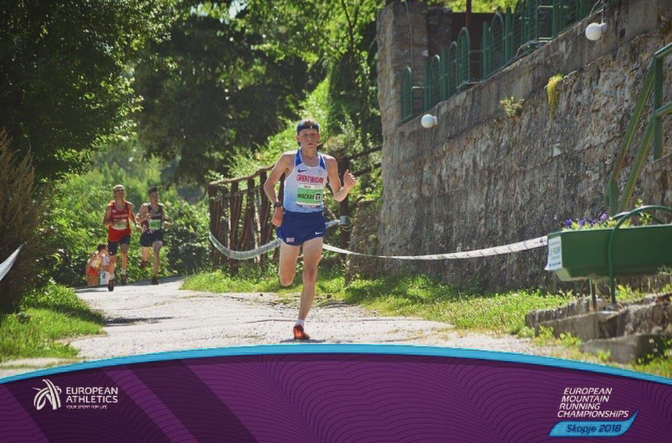 GB Under 17 Mountain Running Champion - Matt Mackay