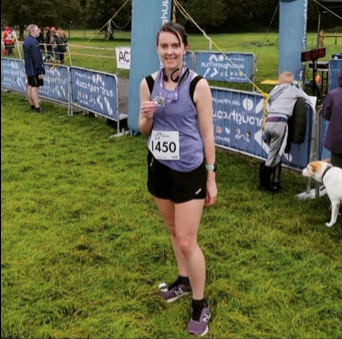 'Running is a passion since spinal surgery' by Louise