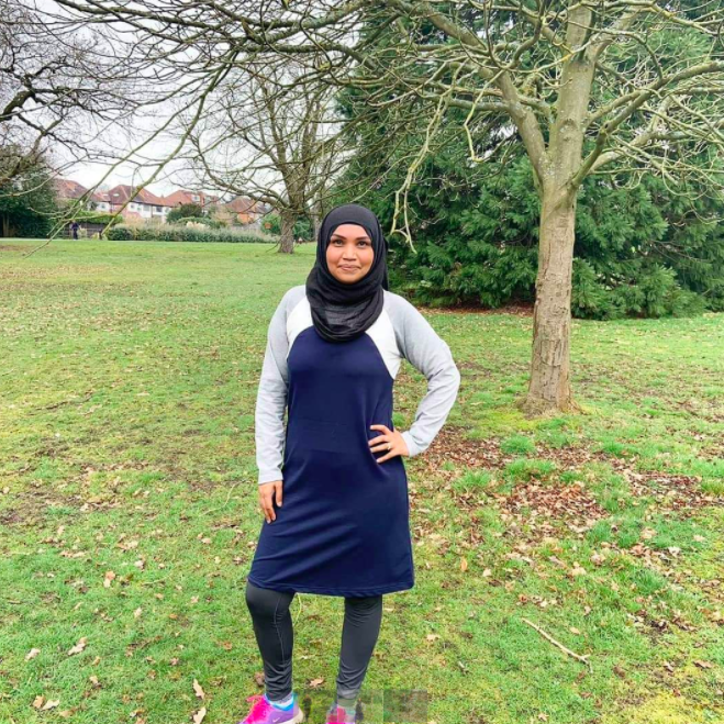 Running Empowers Me by Rahema