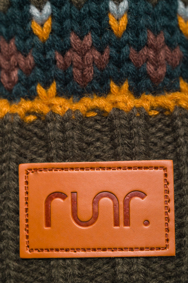 Runr Dolomites Winter Bobble Hat