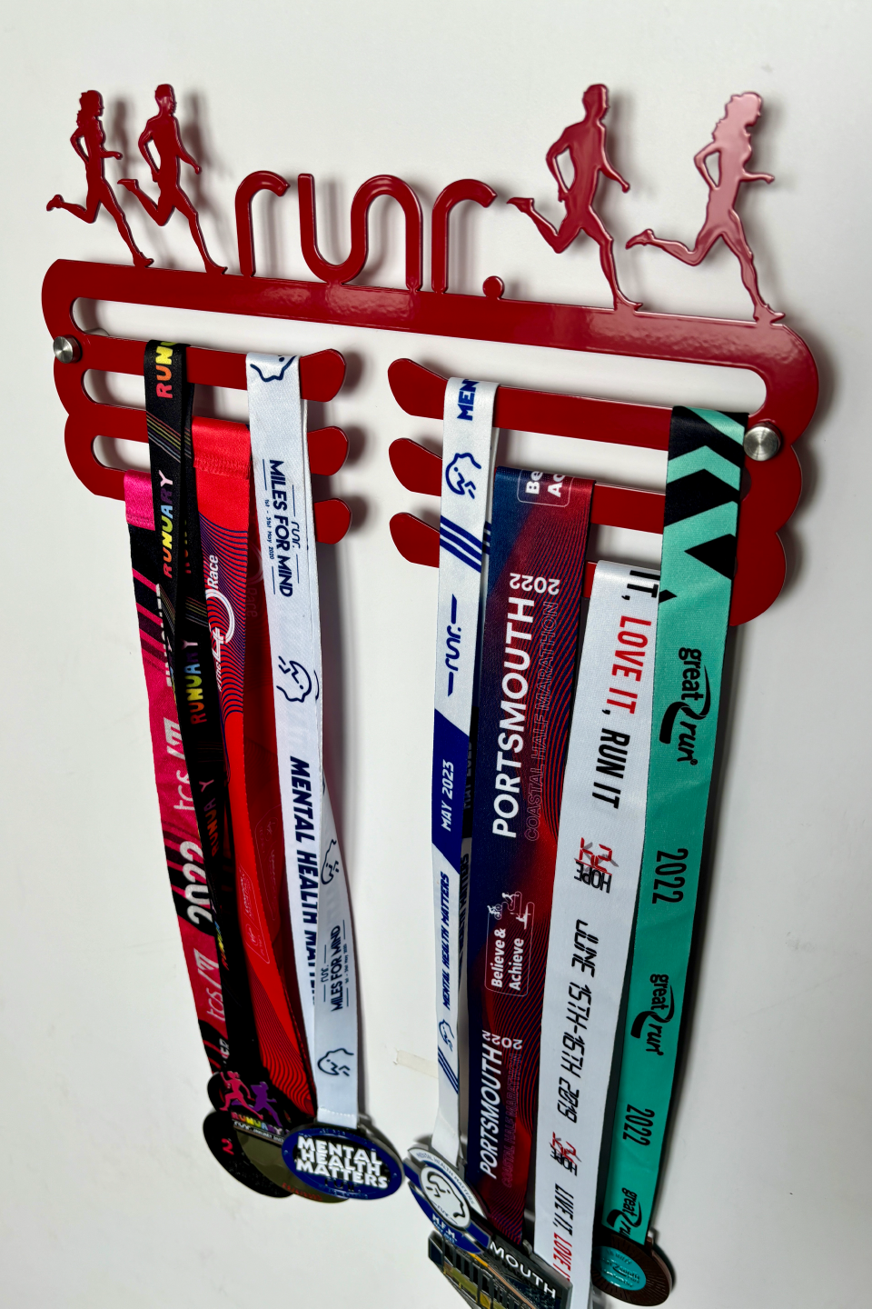 Runr Medal Hanger - Red