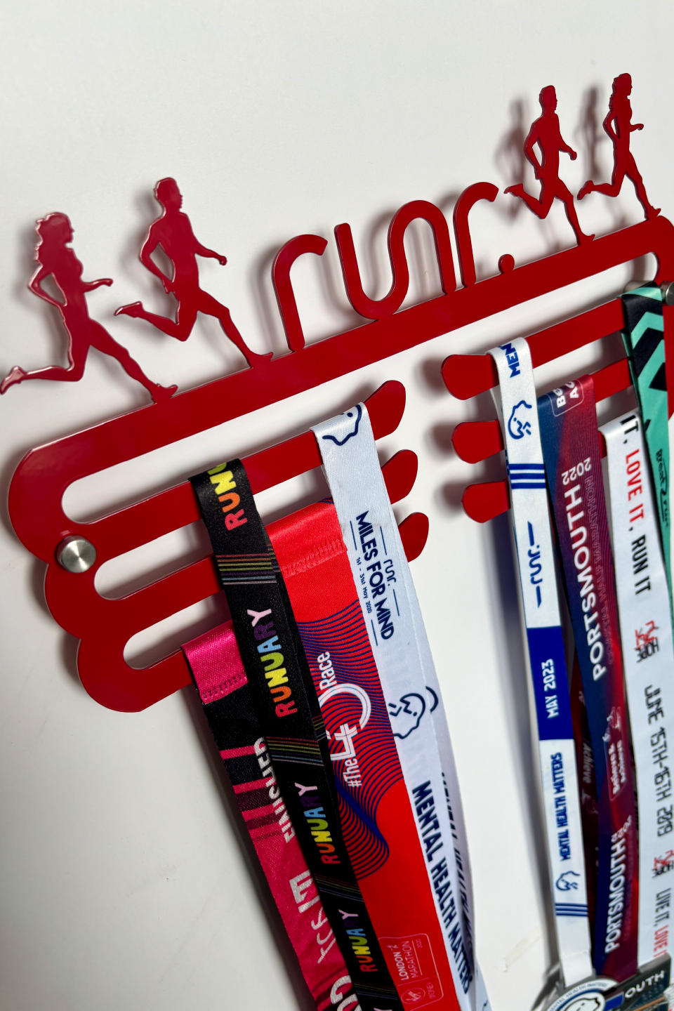 Runr Medal Hanger - Red