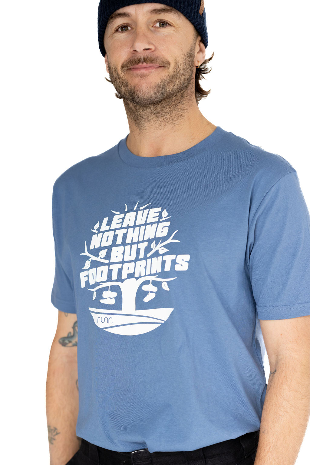 Men's 'Leave Nothing But Footprints' Trail Runr T-Shirt