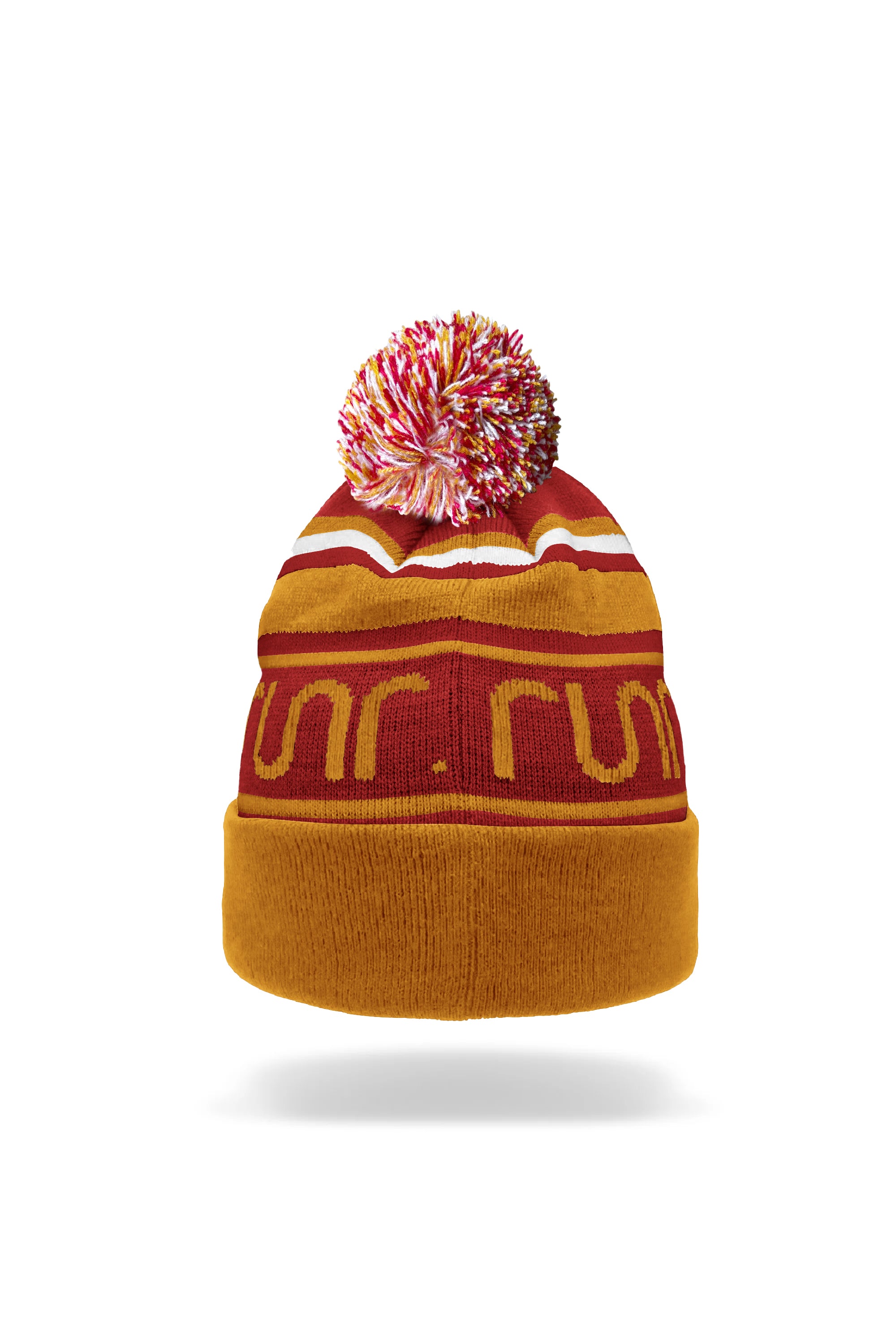 Runr Nordic Bobble Hat - Mustard