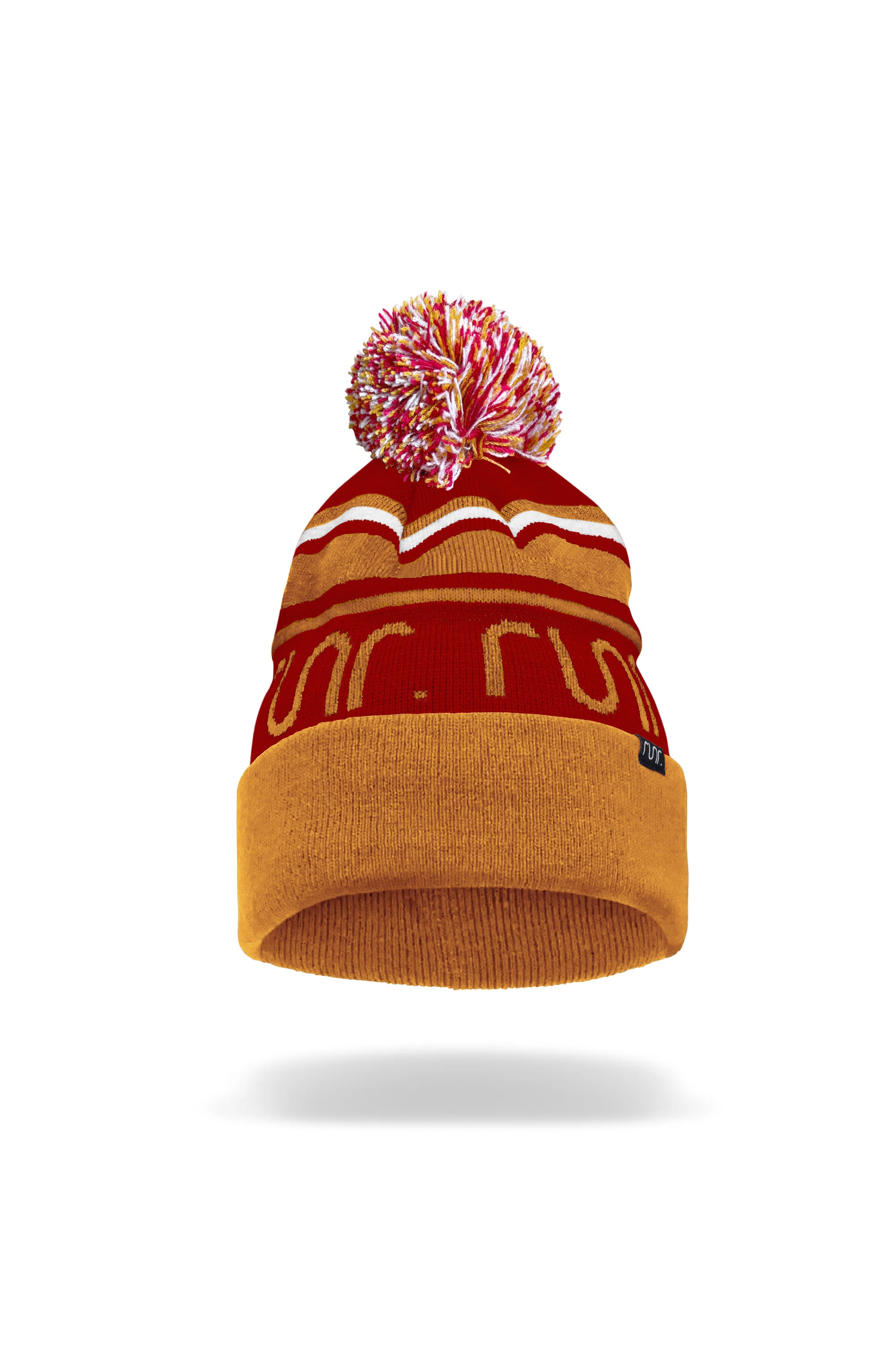 Runr Nordic Bobble Hat - Mustard