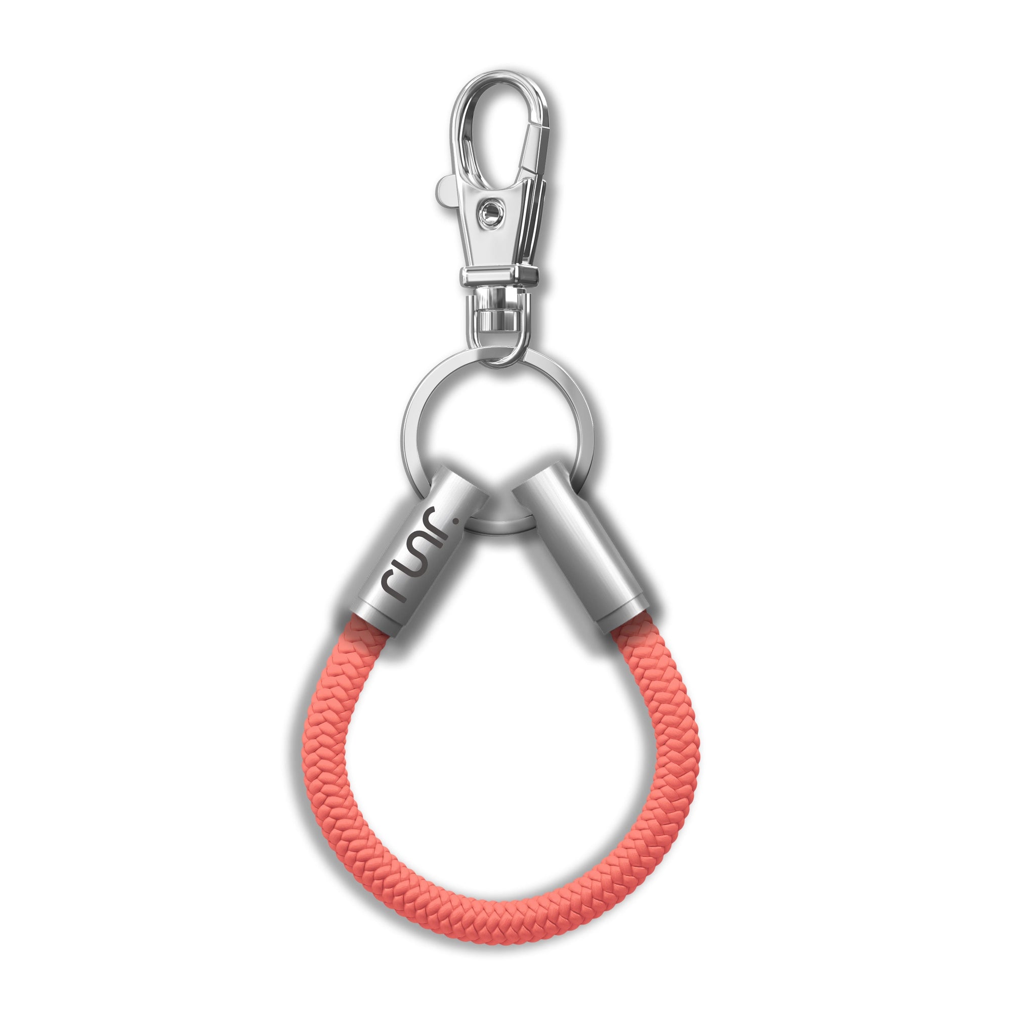 RUNR OceanYarn NOTCH Loop - Coral with Stainless Steel Ends