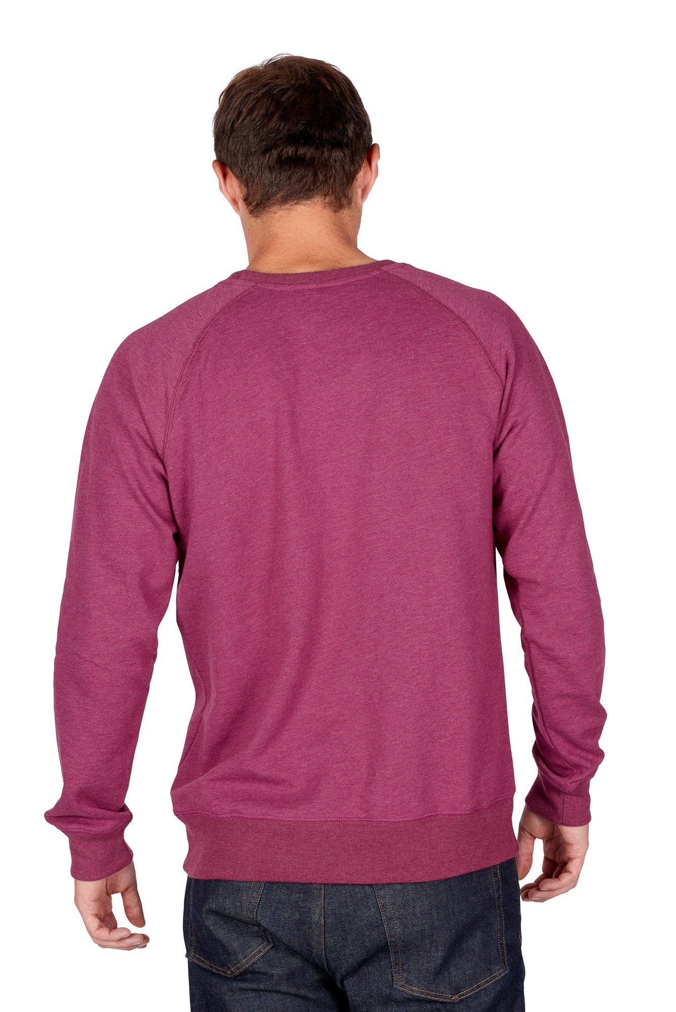 Men's Plum Retro Runr Jumper