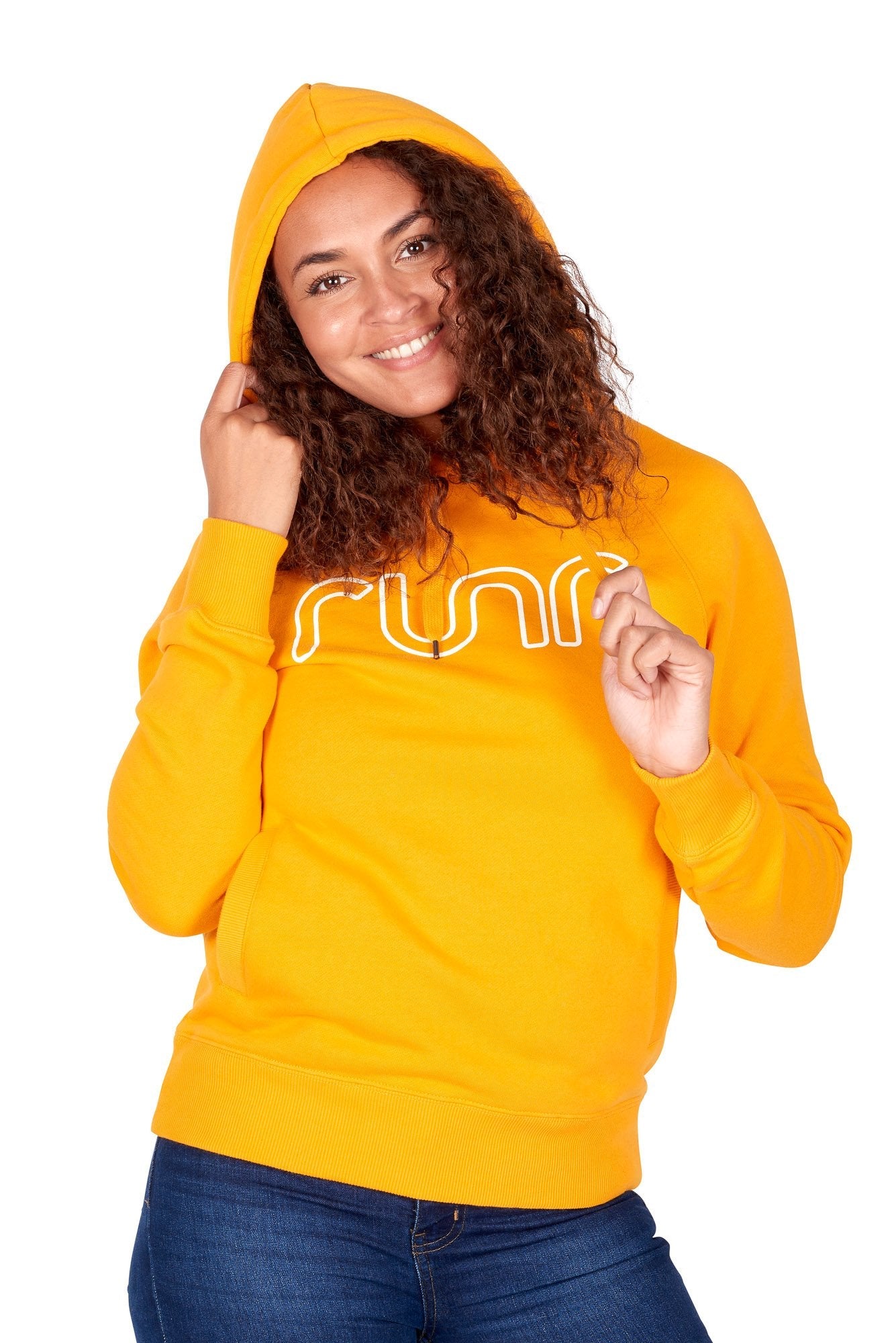 Women's Midnight Runr Hoodies - Mango