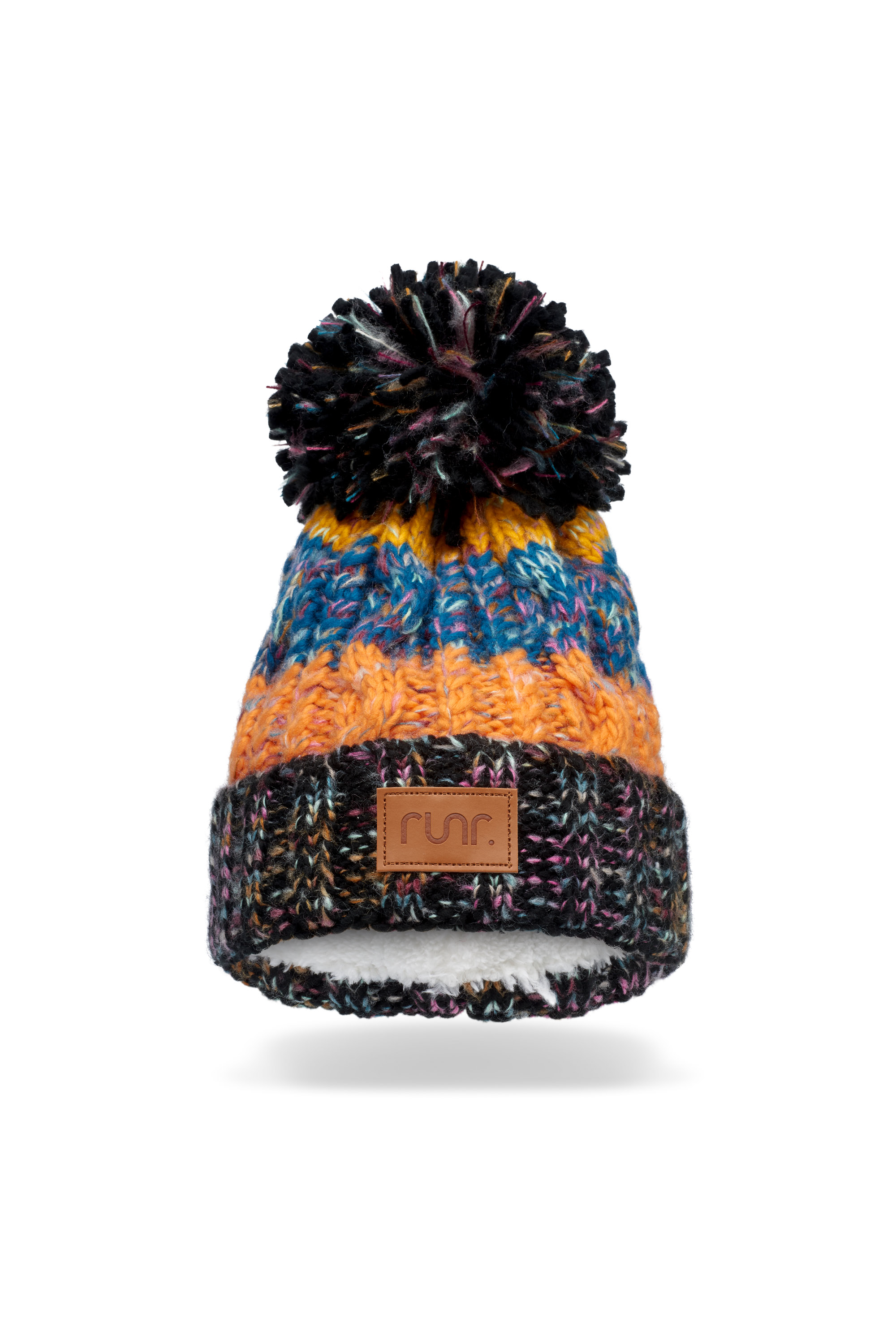 Runr Winter Bobble Hat 2 pack - Montana & Vermont Bundle