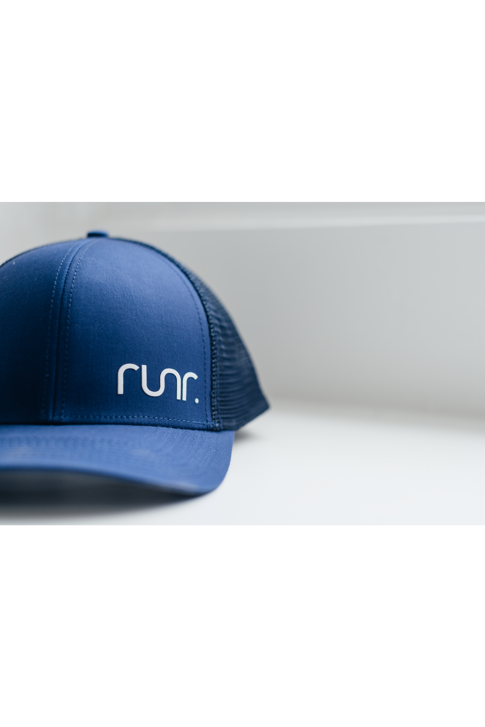 Runr Navy Retro Trucker Hat