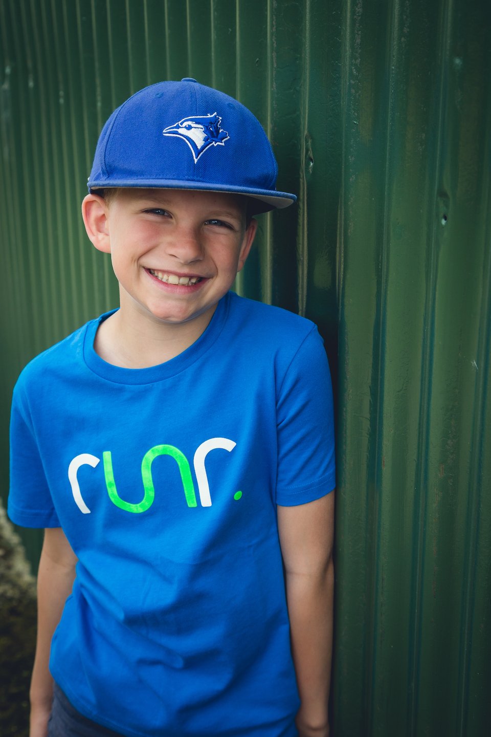 Junior Runr T-Shirt - Blue